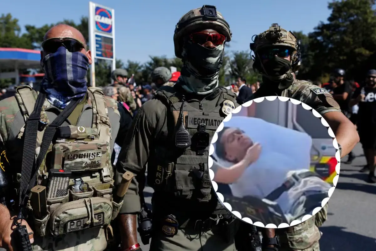 justicia a ICE tras manifestante ser hospitalizado