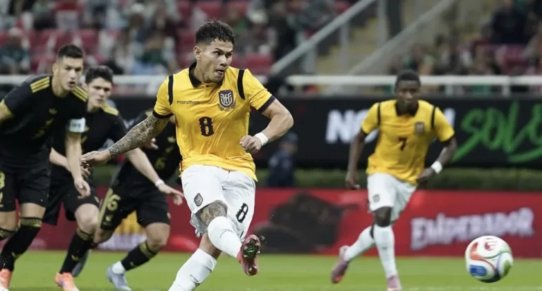 México empata con Ecuador con gol de Germán Berterame