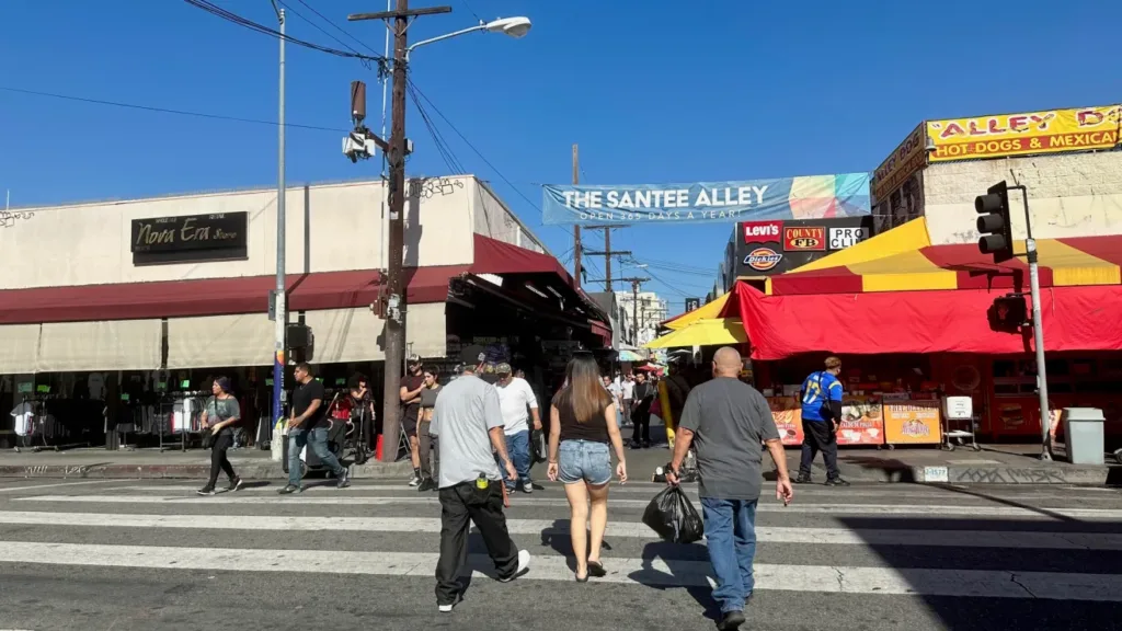 Redadas sacuden el Distrito de la Moda en Los Ángeles