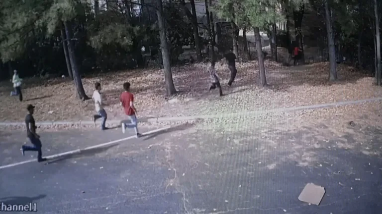 Imágenes de miedo: así irrumpió ICE en una lavandería