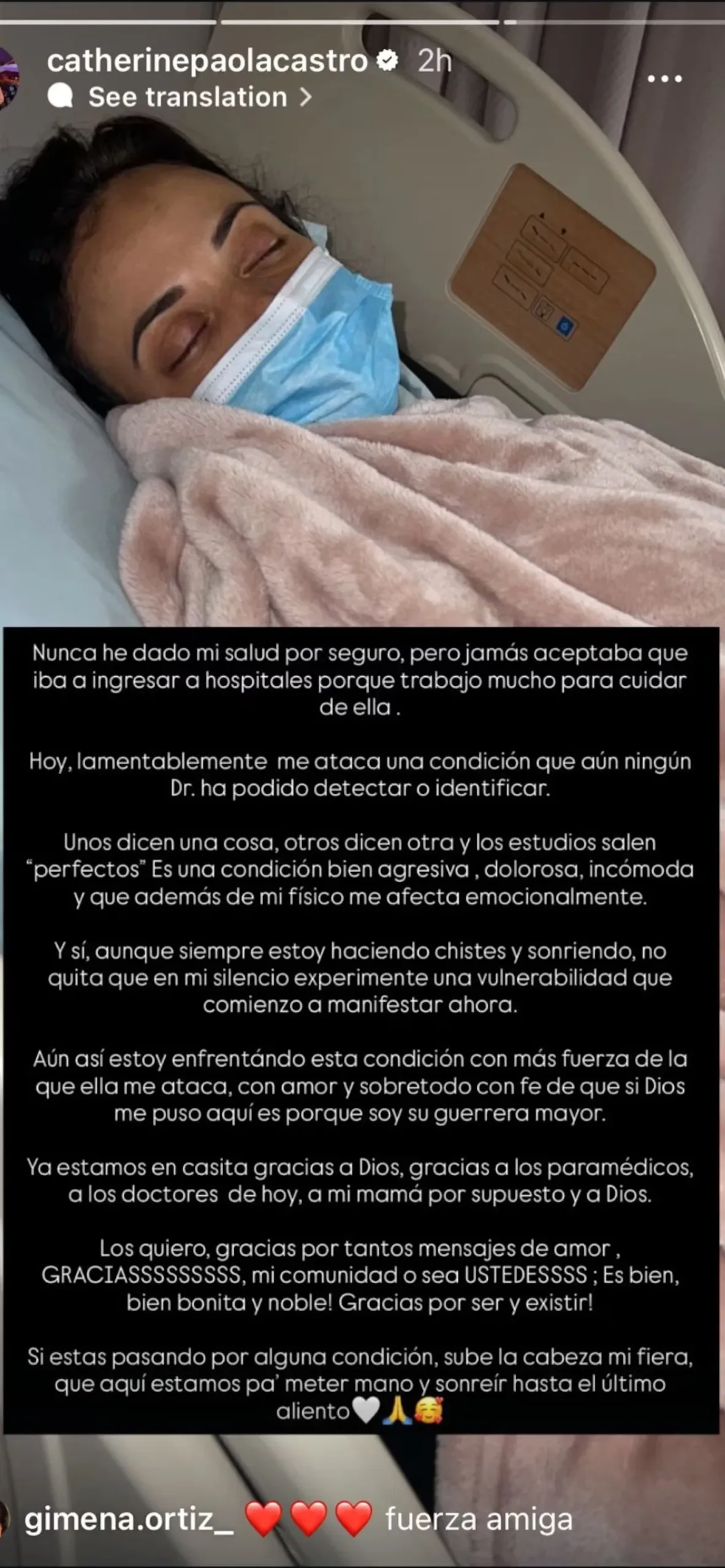 Conductora de Televisa es internada por misteriosa enfermedad