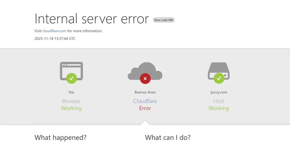 Cloudflare down: ¿por qué cayó el internet a nivel mundial?