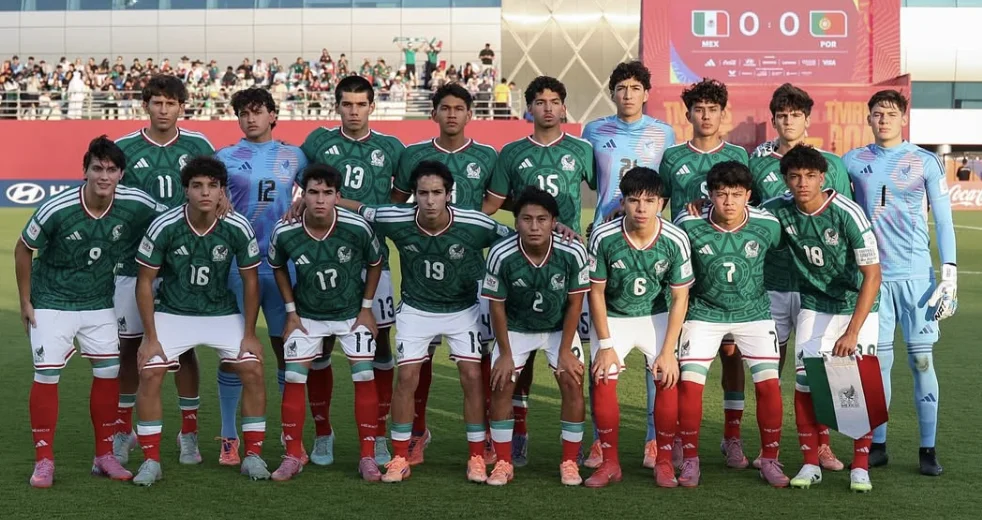 México se despide del Mundial Sub-17 tras derrota ante Portugal