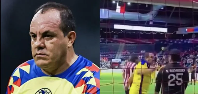 Escándalo: Cuauhtémoc Blanco agrede a portero de Chivas