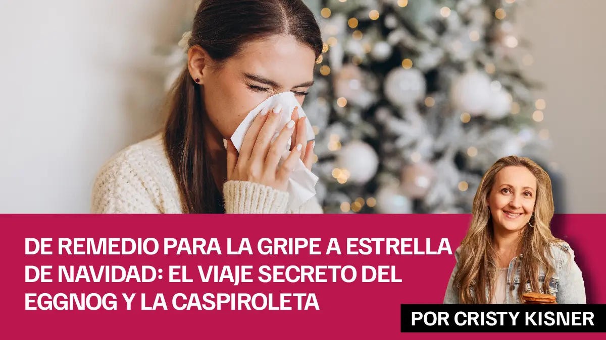 De remedio para la gripe a estrella de Navidad el viaje secreto del eggnog y la caspiroleta