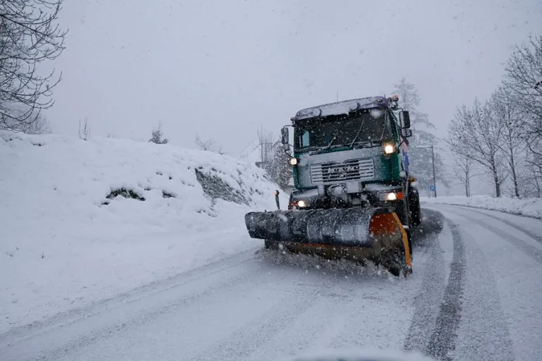 nevadas intensas en Navidad
