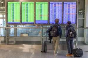 vuelos están siendo cancelados
