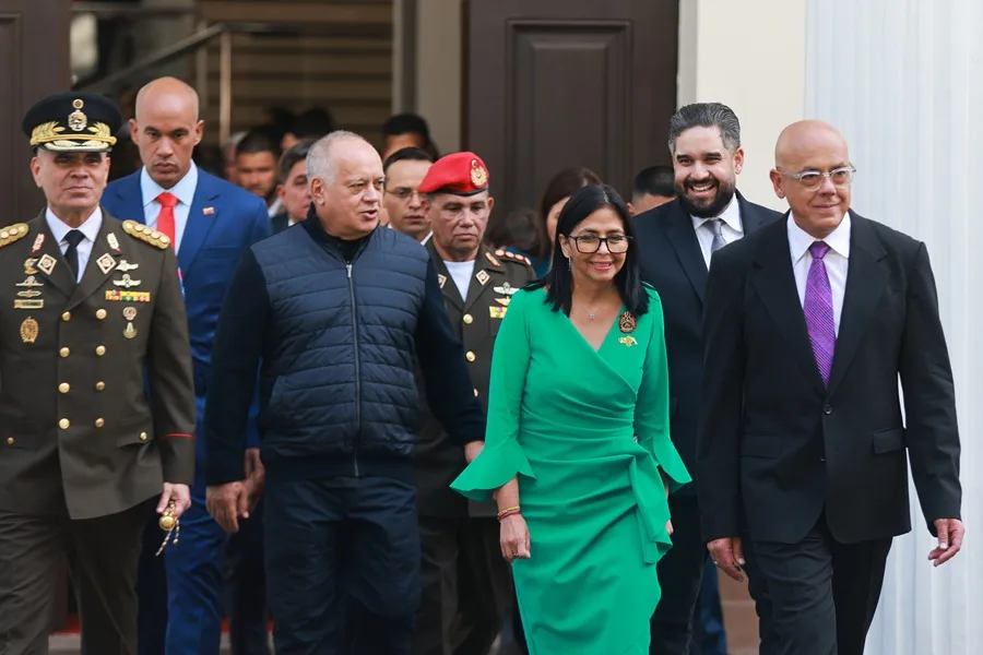 Delcy Rodríguez juramenta como presidenta de Venezuela