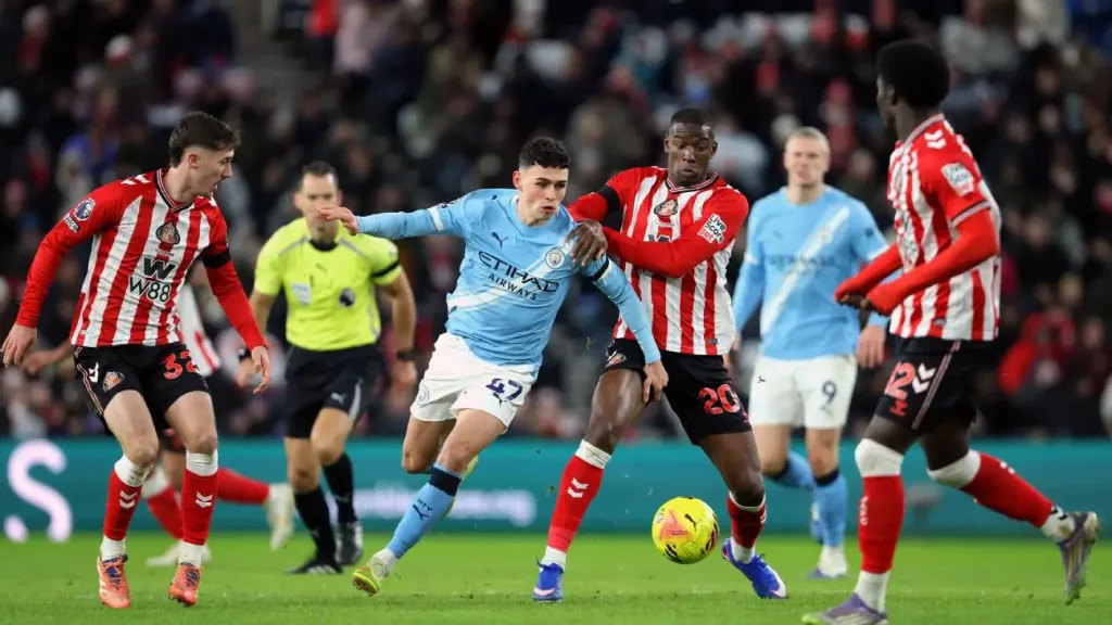 Manchester City empató con Sunderland