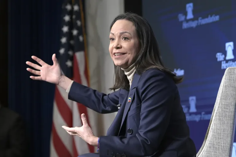 María Corina Machado entrega Nobel de la Paz a Trump