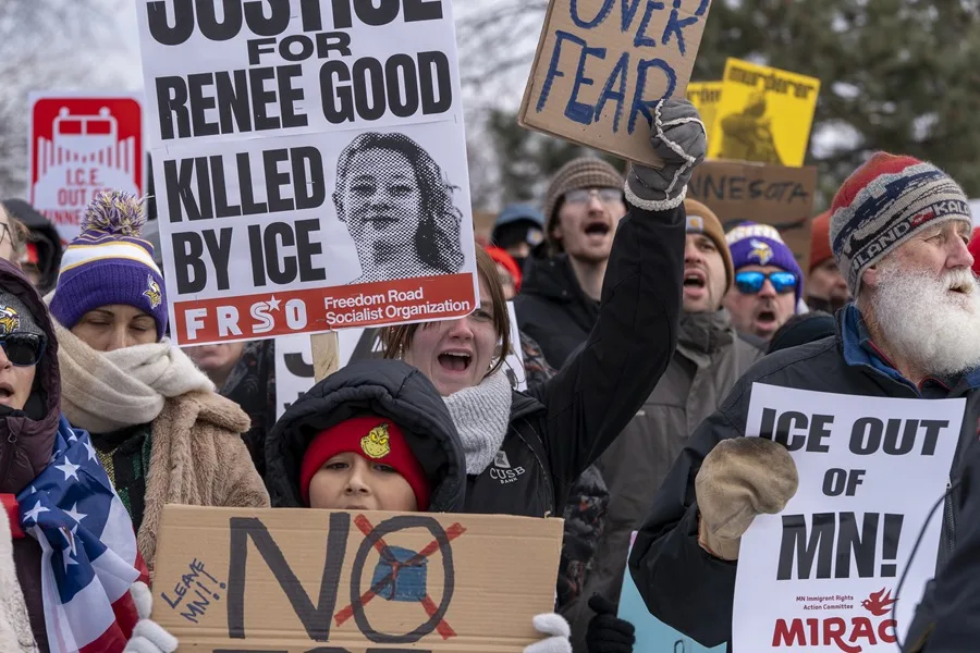 Protestas en Minnesota
