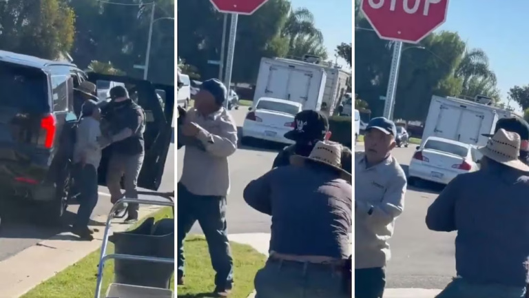 Vecinos impiden operativo de ICE en California