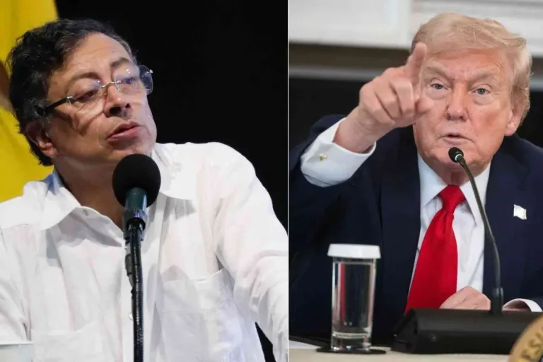 Trump advierte a Petro: "Tiene que cuidarse el trasero" tras la caída de Maduro