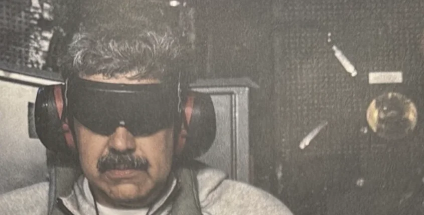 Trump comparte fotografía de la detención de Maduro