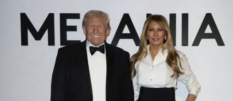 Trump promueve el documental de Melania Trump
