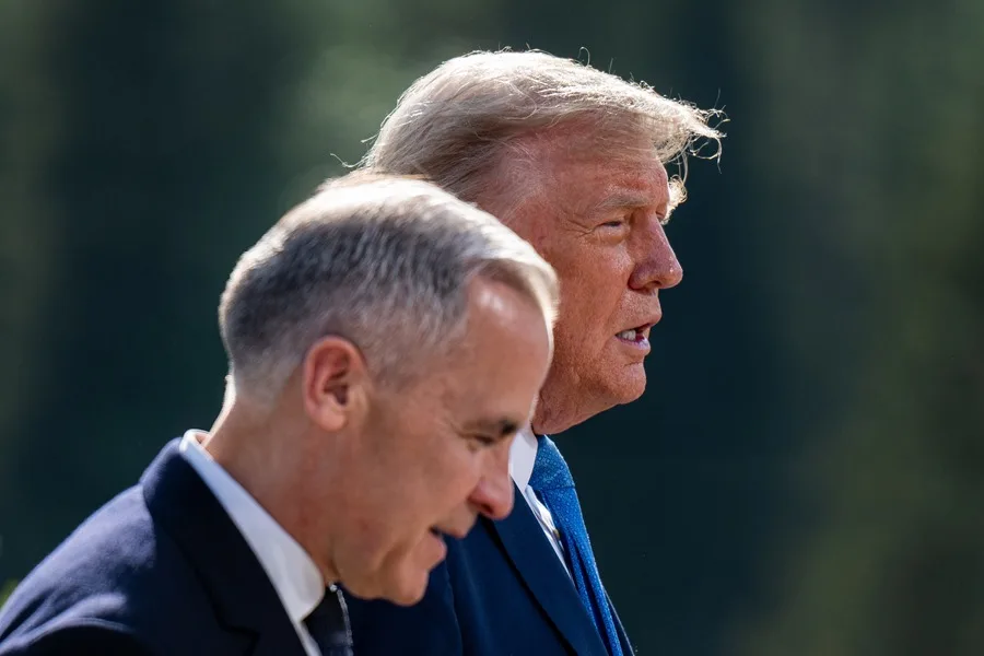 Trump amenaza con cerrar un puente clave entre EE.UU. y Canadá 