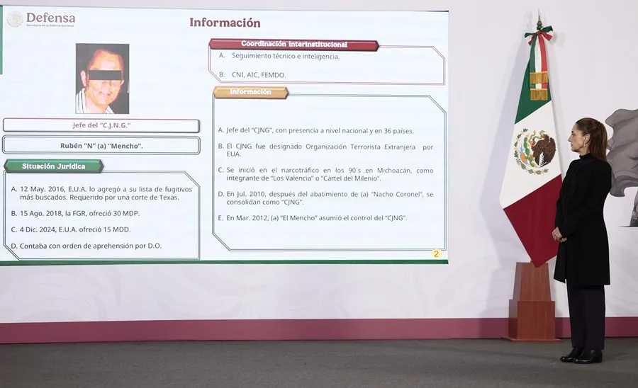 ‘El Mencho’ cayó en operativo de rastreo a su pareja