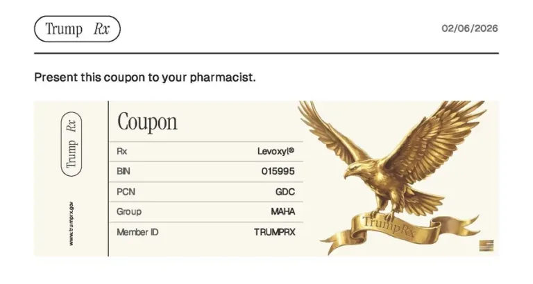 TrumpRx, la plataforma del Gobierno de EE.UU. que reúne rebajas de medicamentos