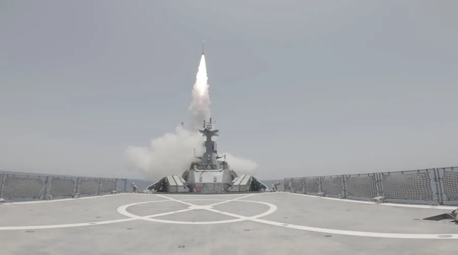 Una foto difundida por el sitio web oficial Sepahnews del Cuerpo de la Guardia