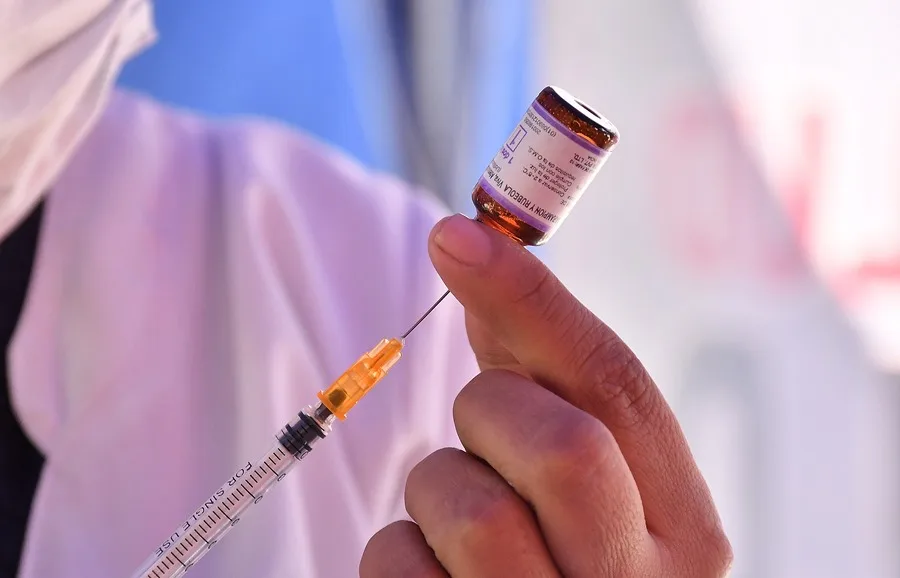 brote de sarampión en Dilley