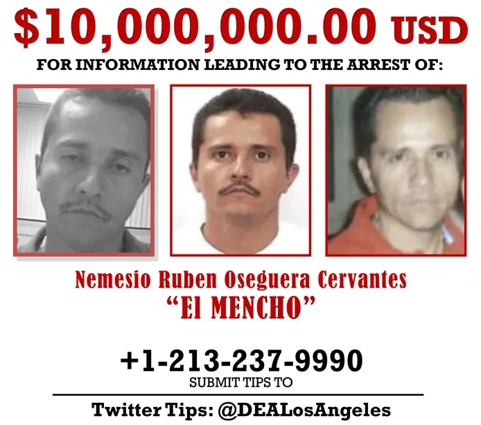 ‘El Mencho’ cayó en operativo de rastreo a su pareja