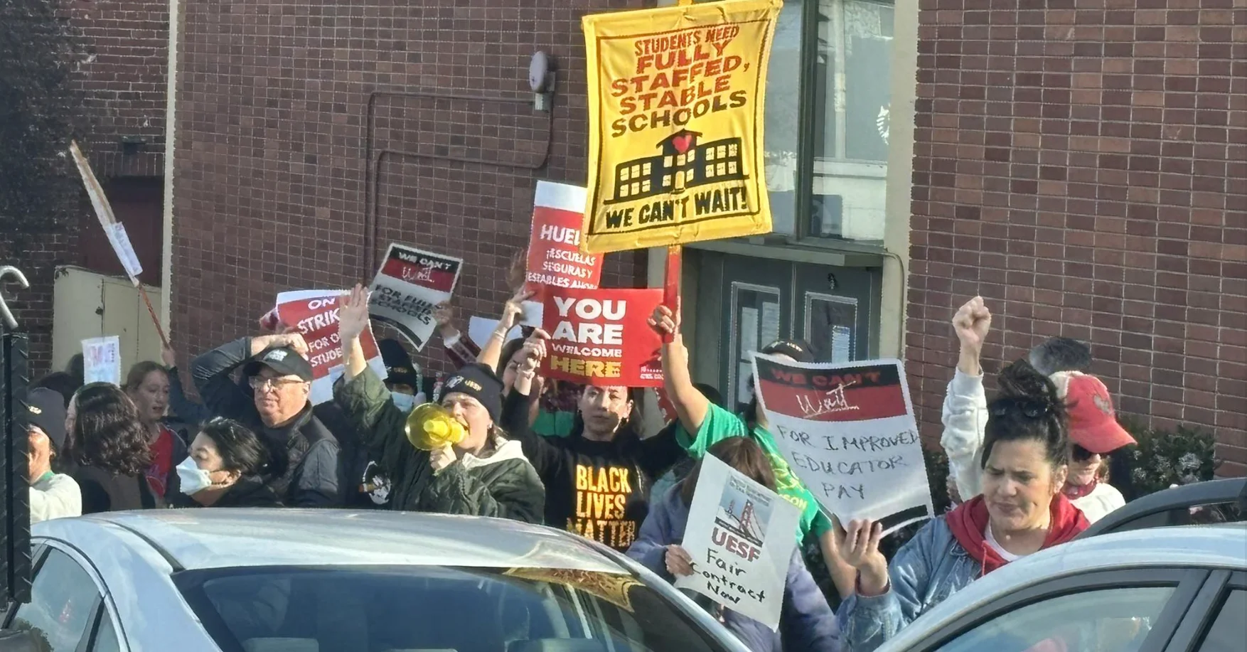 Maestros en huelga en San Francisco: ¿qué pasará con las clases?