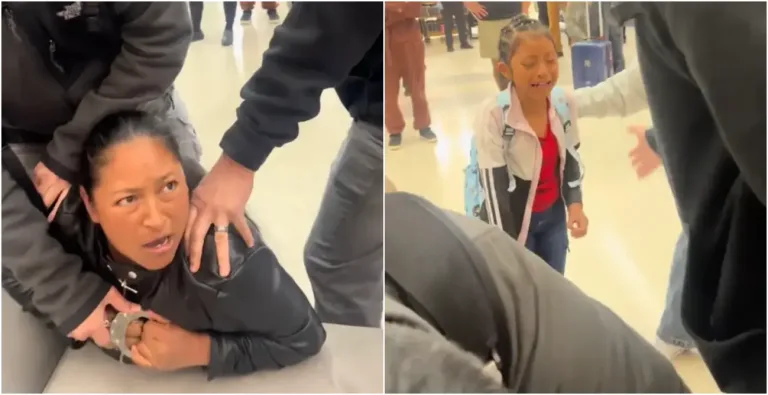 ICE arresta a madre frente a su hija