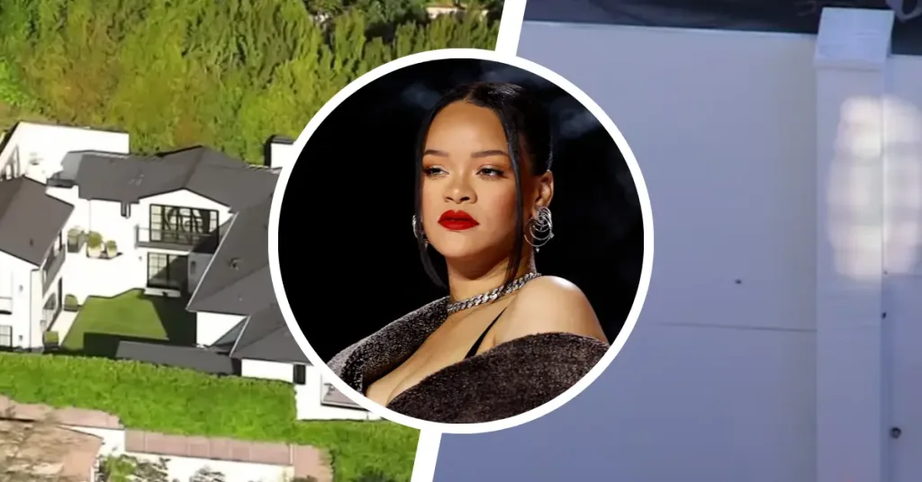 Pánico en casa de Rihanna