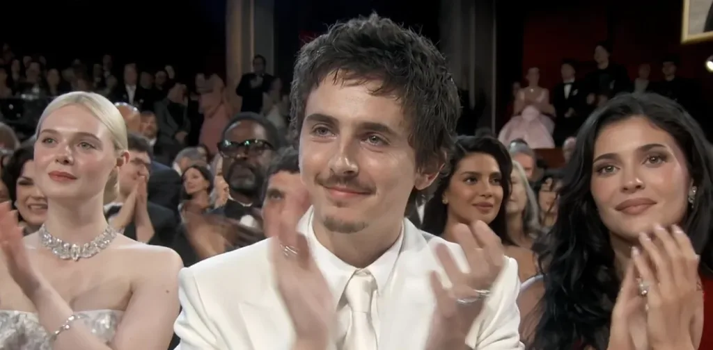La reacción de Timothée Chalamet al perder el Oscar se vuelve viral