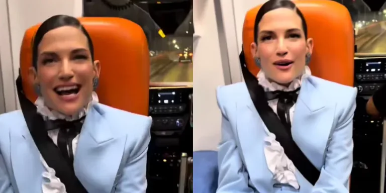 ¡Polémica! Natalia Jiménez usa ambulancia para llegar una fiesta