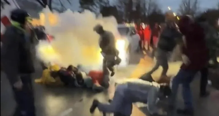 Protestas contra ICE terminan en violencia en Vermont