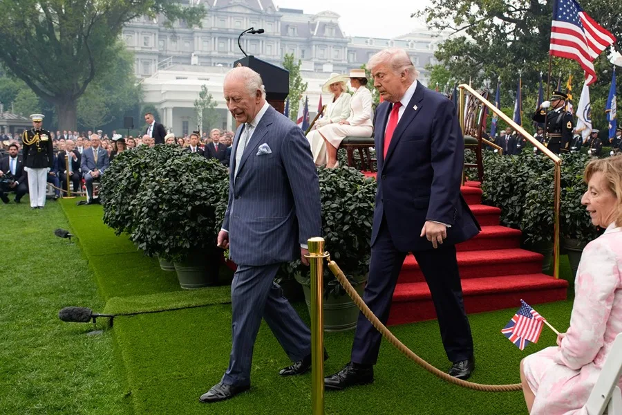 ¿Primos? El lazo familiar entre Donald Trump y Carlos III