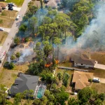 Héroe vecino evita que rayo destruya hogar en California