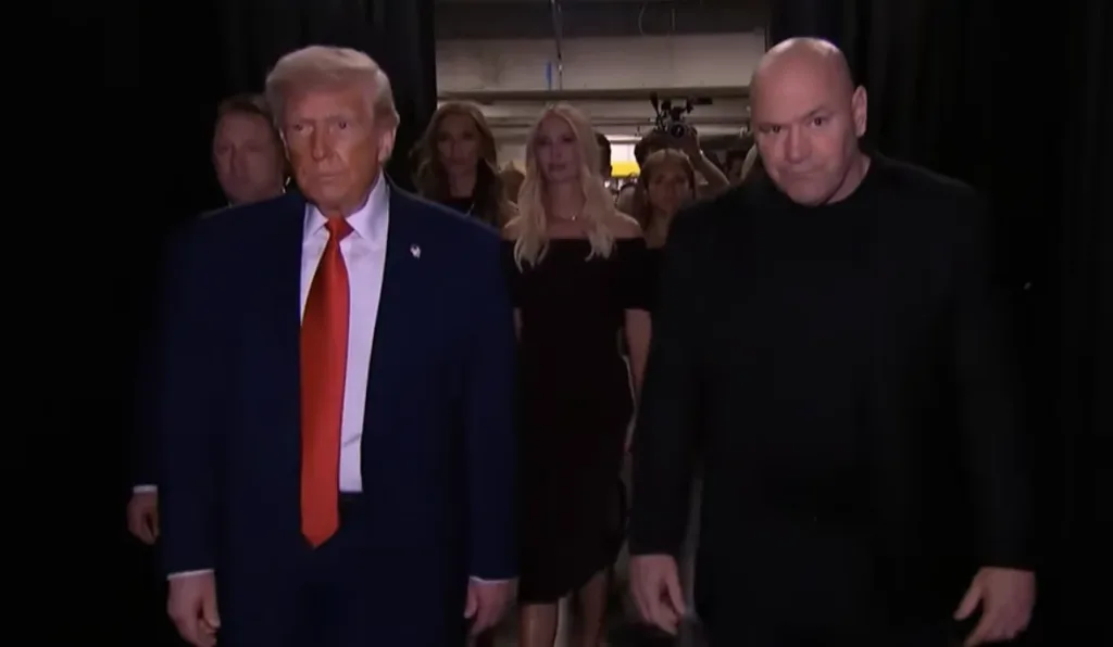 Trump abucheado en la UFC: Captan asientos vacíos en video