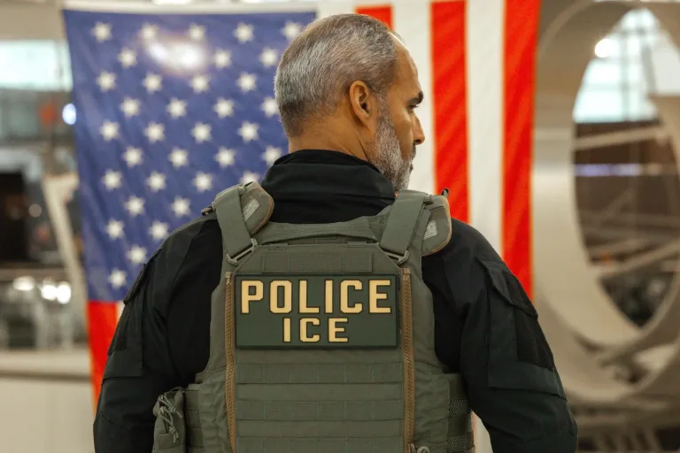 Bloquean detenciones de ICE en tribunales