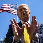 Trump comparte mapa de Venezuela