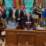 Trump recibe a Flávio Bolsonaro