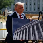 Trump ataca al Senado por bloquear fondos a su salón de baile