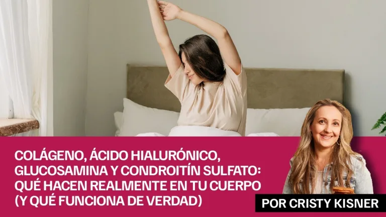 Colágeno, ácido Hialurónico, glucosamina y condroitín sulfato: ¿Qué hacen realmente en tu cuerpo (y qué funciona de verdad)?