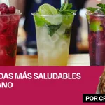 Las bebidas más saludables del verano