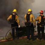 personas por grave incendio