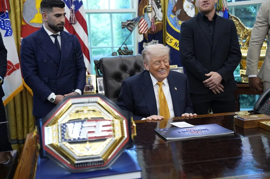 Trump festejará su cumpleaños con pelea de la UFC en la Casa Blanca