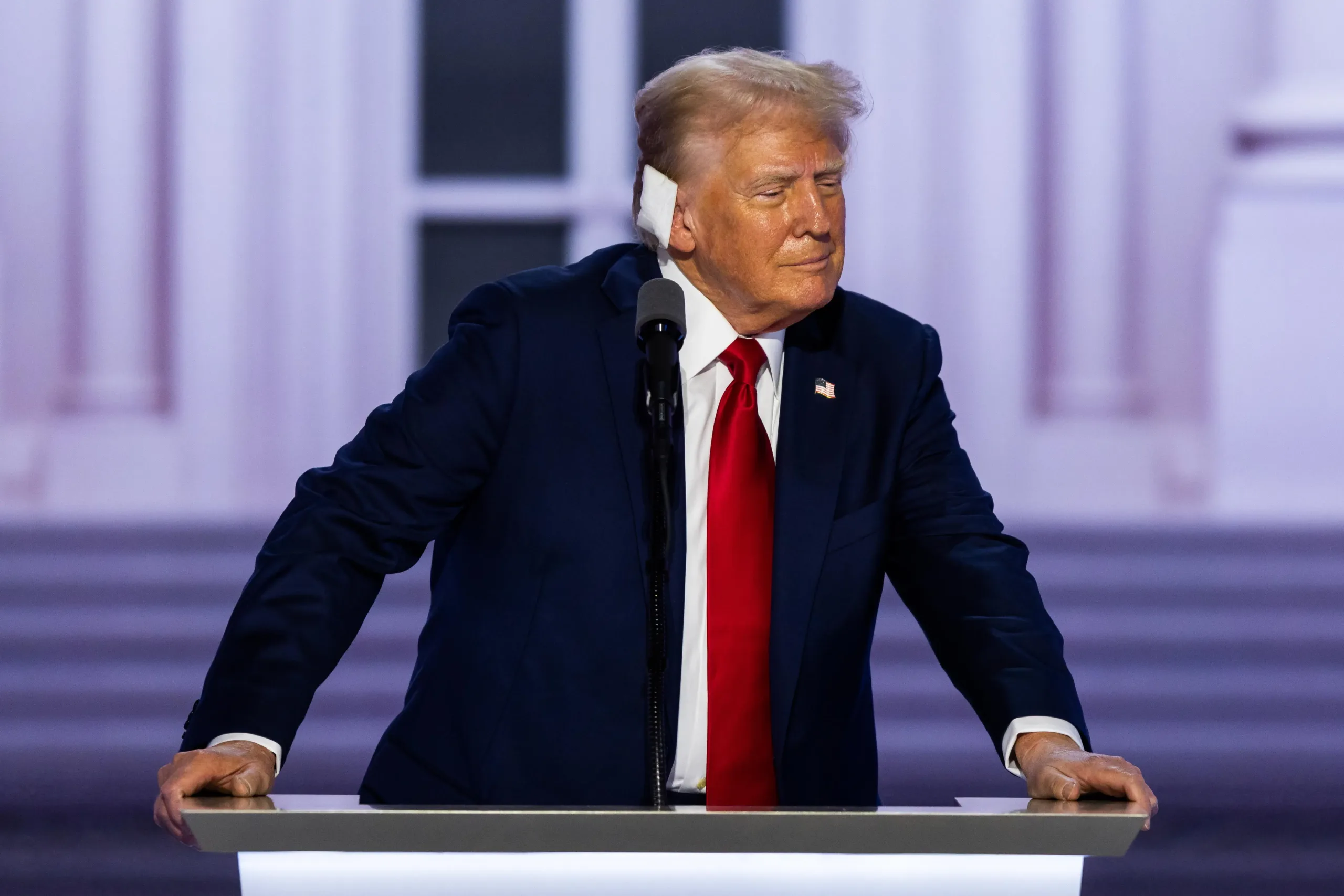 Republicanos chocan con Trump