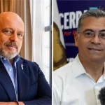 Steve Hilton y Xavier Becerra