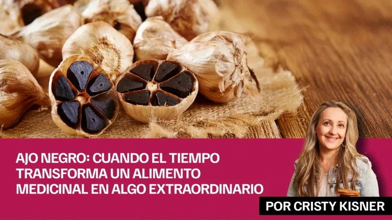 Ajo negro: cuando el tiempo transforma un alimento medicinal en algo extraordinario